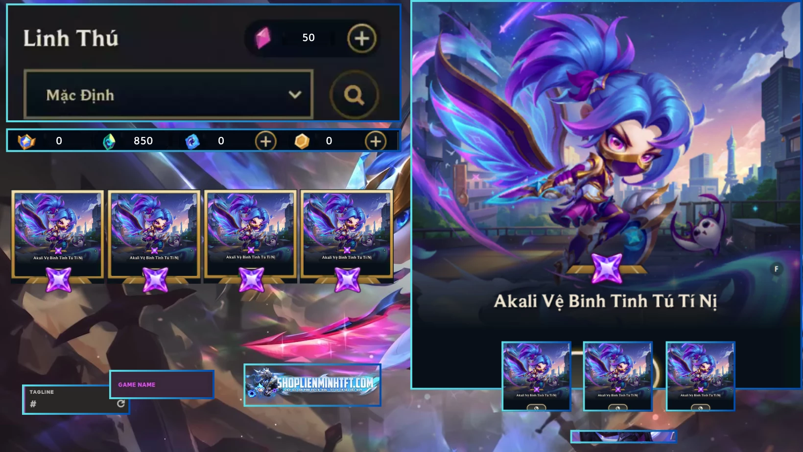 AKALI VỆ BINH TINH TÚ